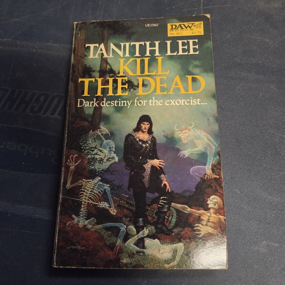 Kill the Dead by Tanith Lee 1980 DAW Paperback 1st Edition 1st Print